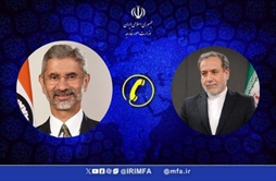 I.R. Iran, Ministry of Foreign Affairs- Indian Iranian FMs hold phone conversation